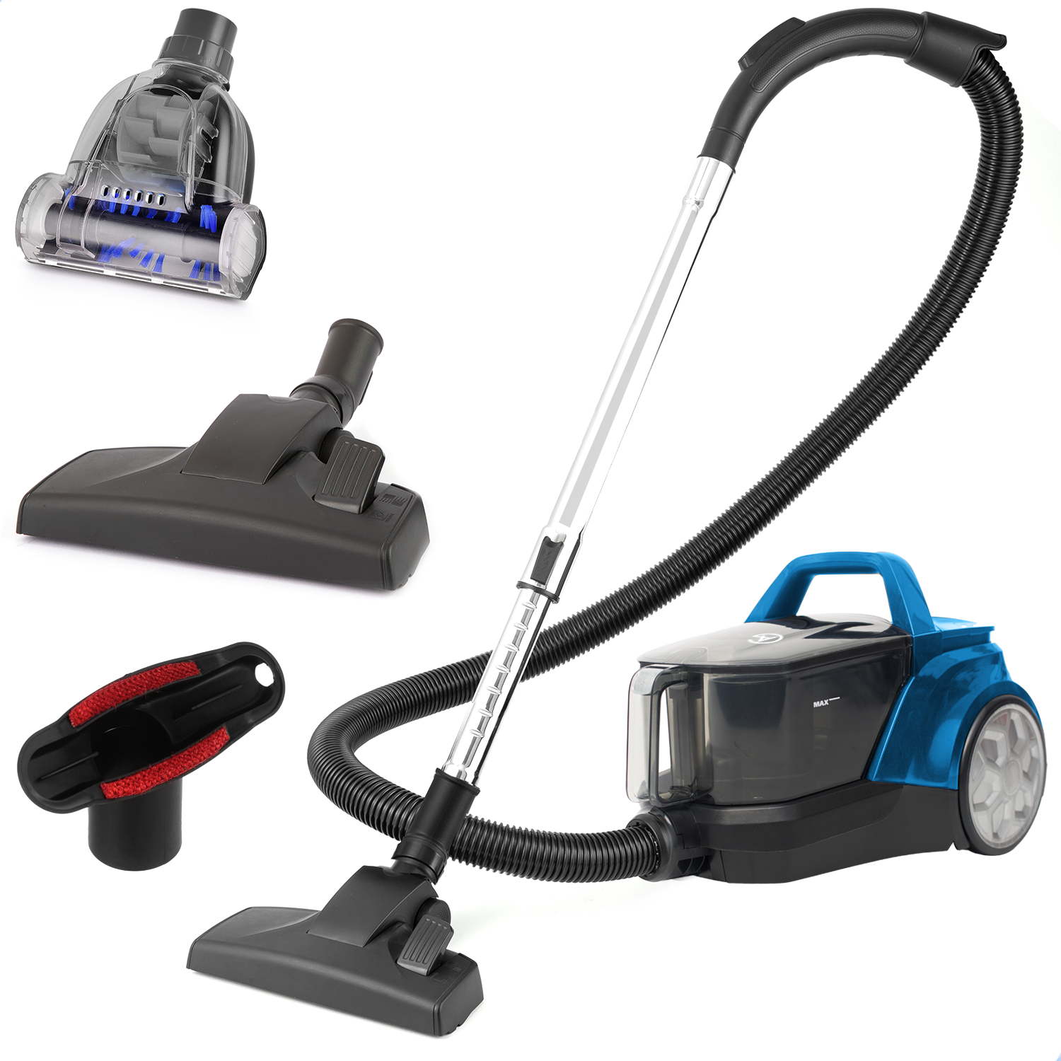 AG Stofzuiger Zonder Zak - Extra Sterke Zuigkacht: 900W