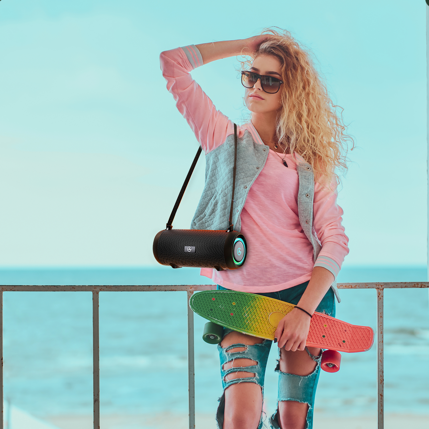 AG Bluetooth Speaker High End met Lichten