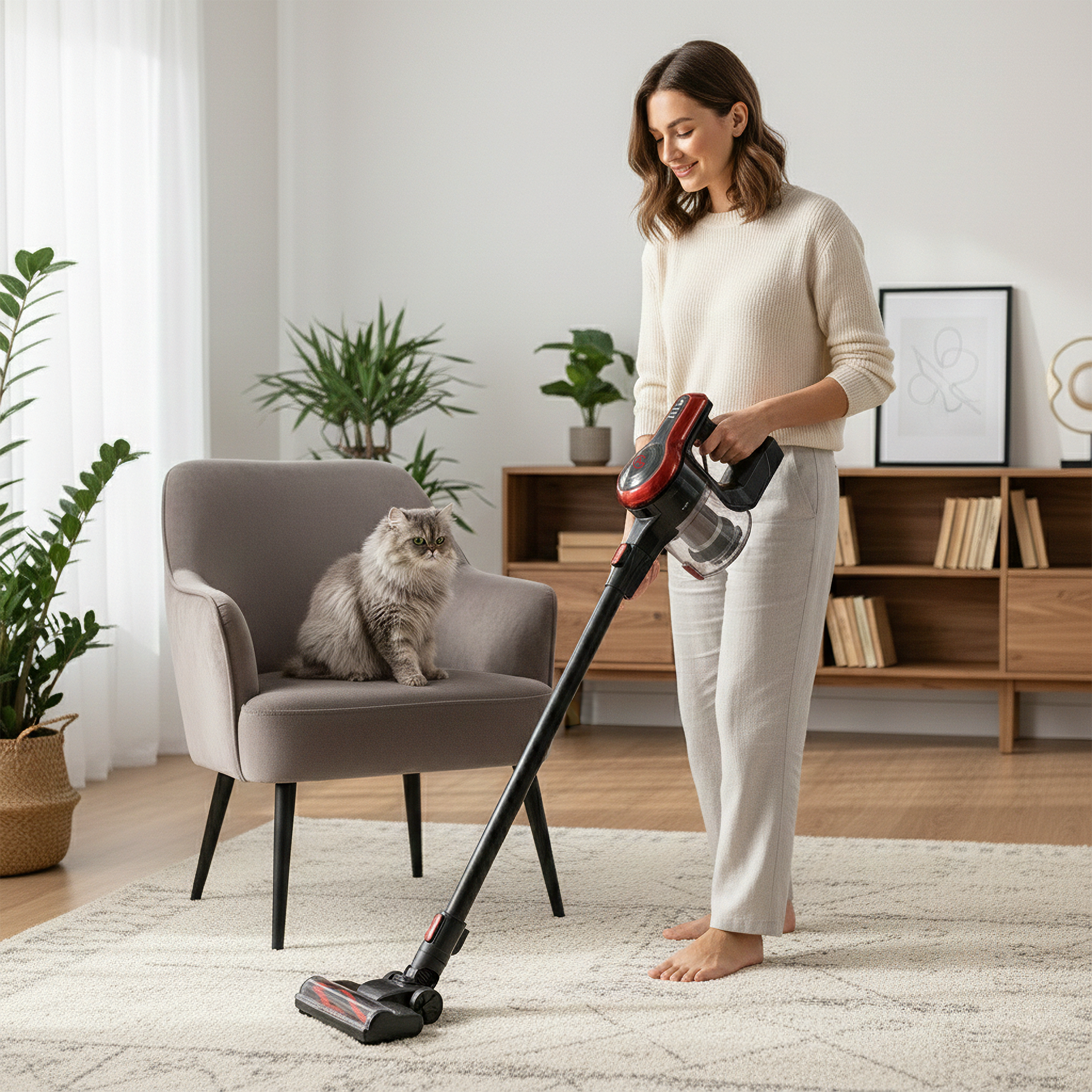 AG Steelstofzuiger. Red