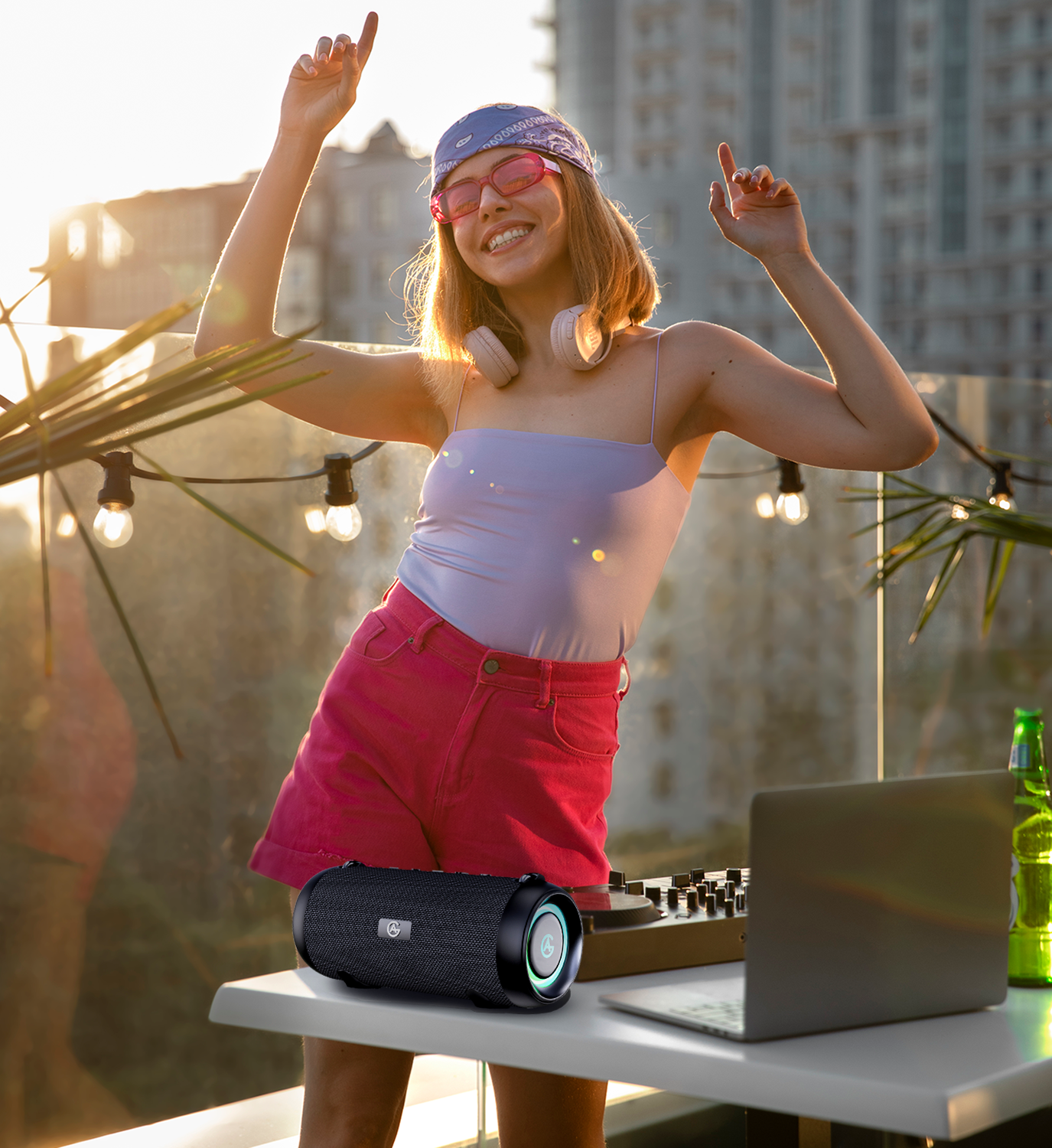 AG Bluetooth Speaker High End met Lichten