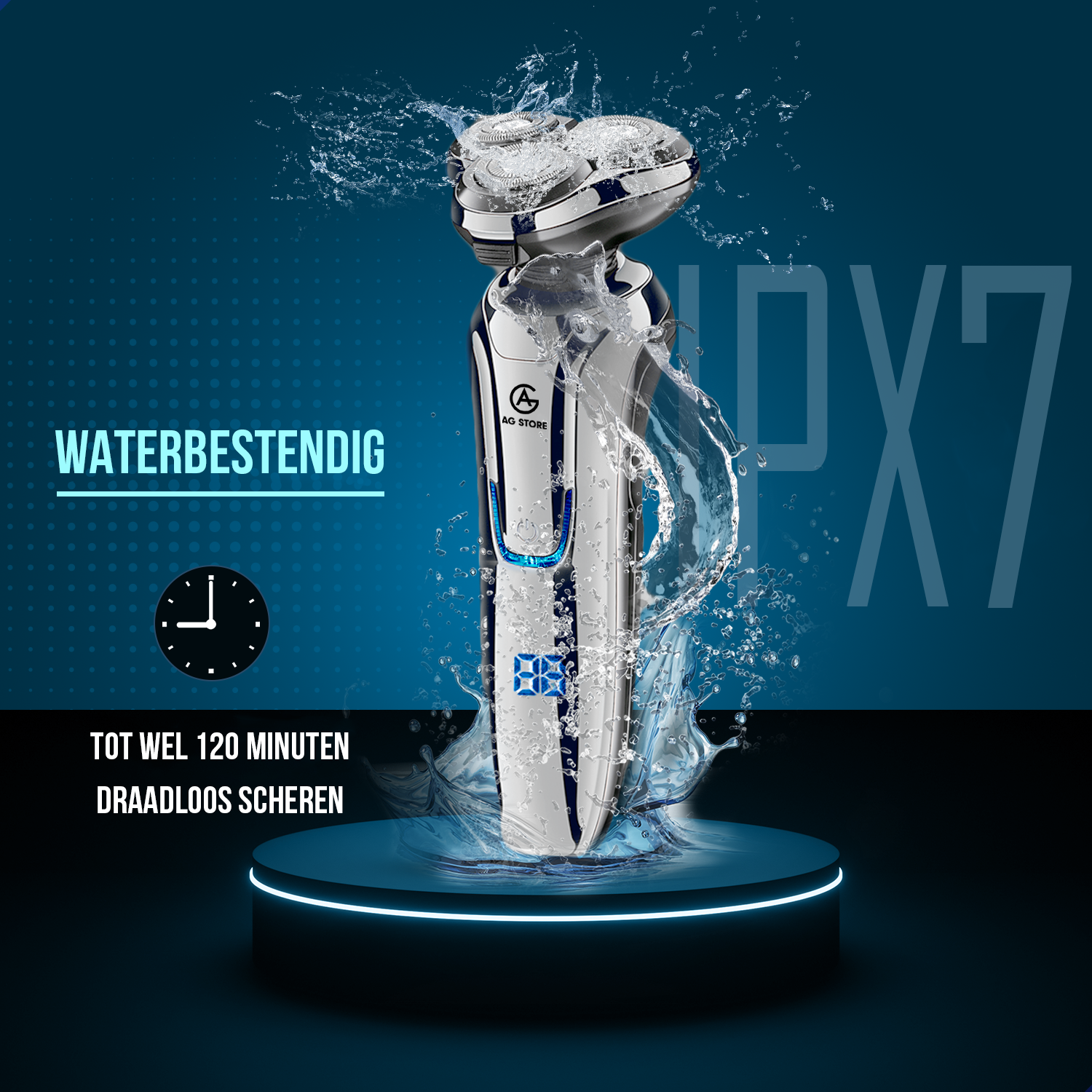 AG Scheerapparaat Silver