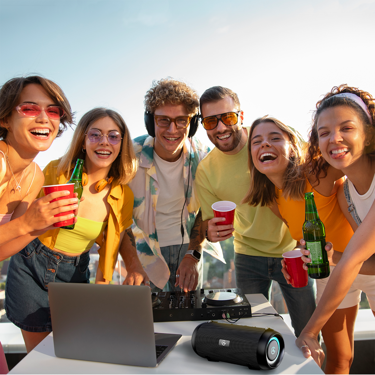 AG Bluetooth Speaker High End met Lichten