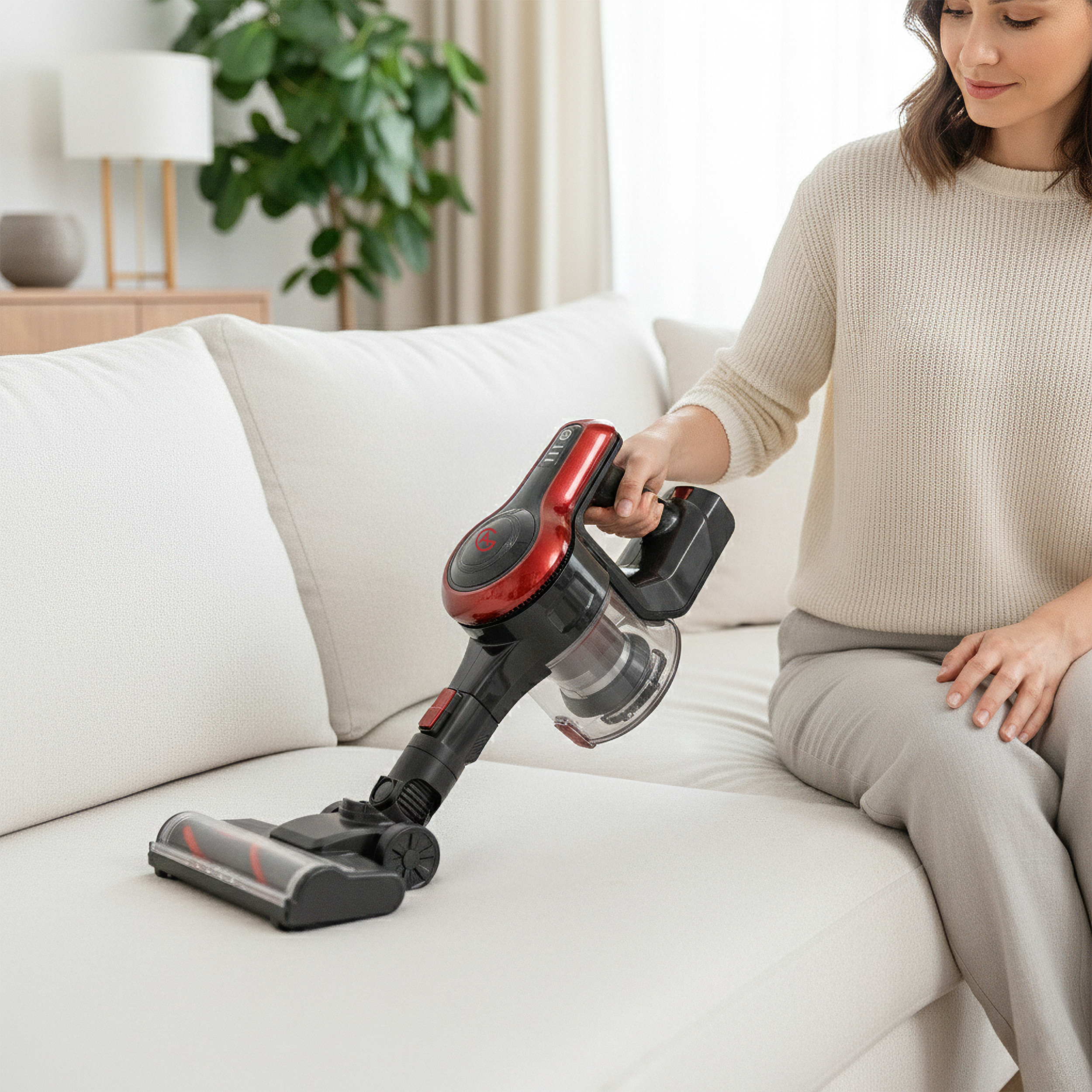 AG Steelstofzuiger. Red