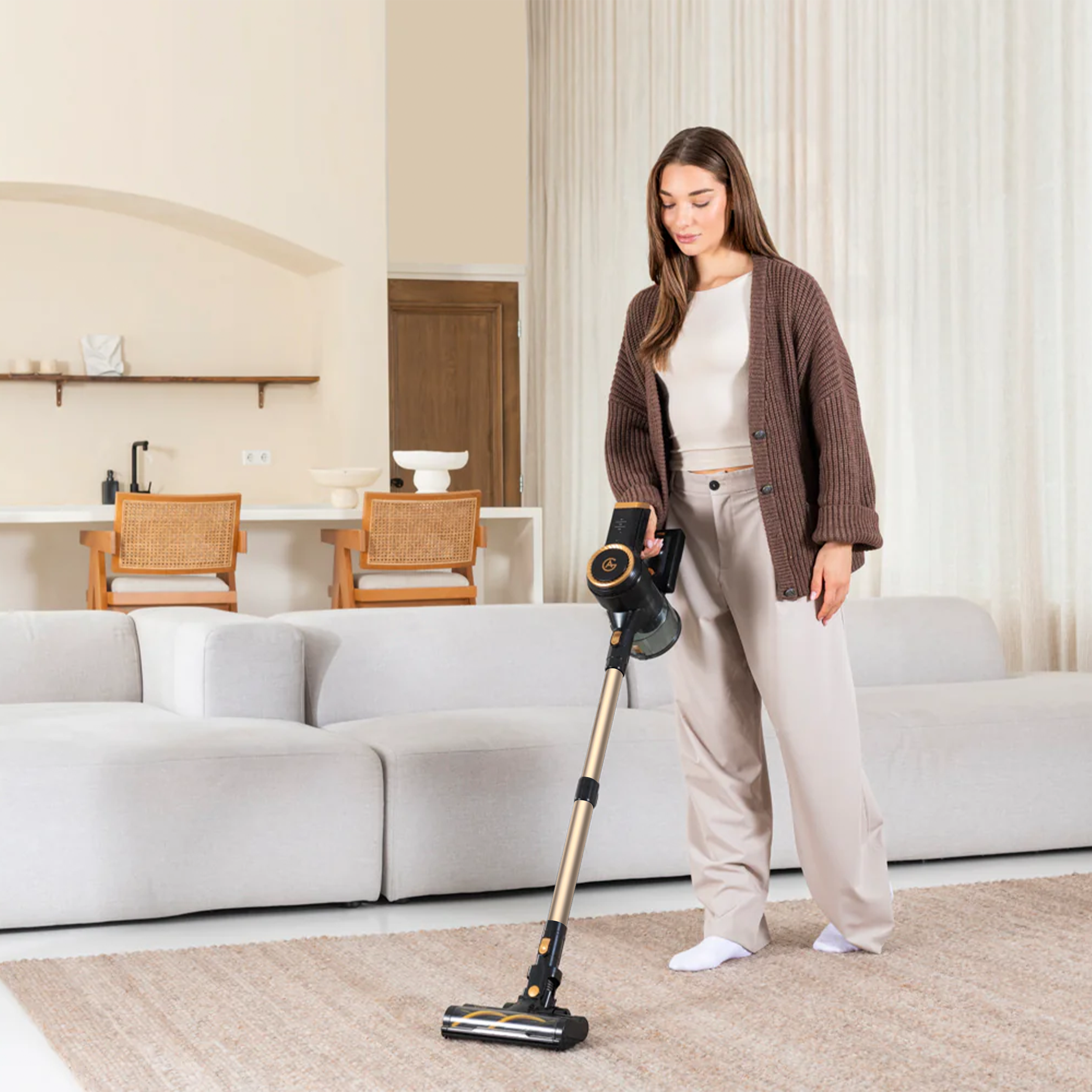 AG Steelstofzuiger. Gold on Gold.