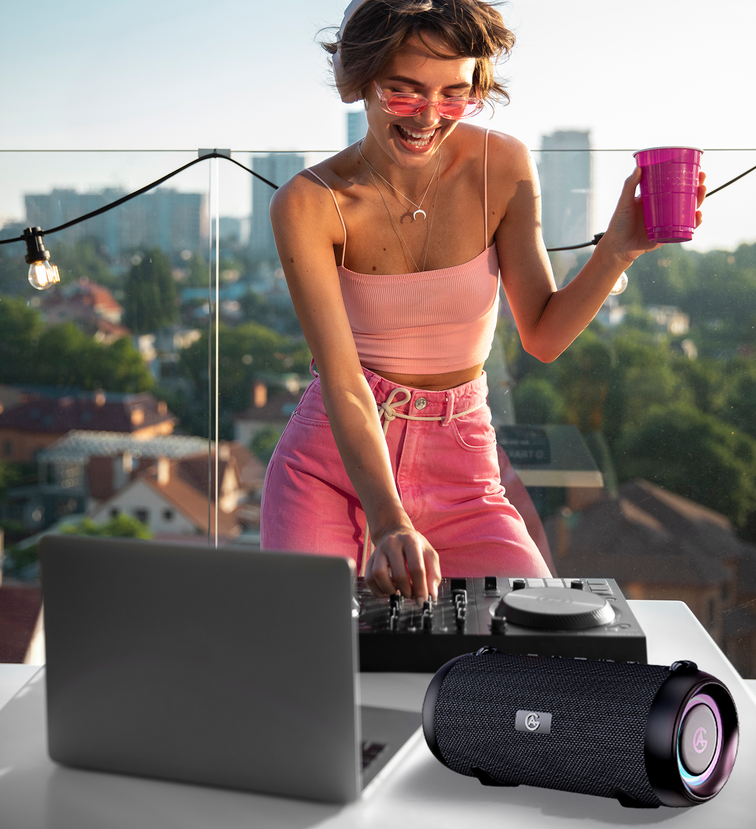 AG Bluetooth Speaker High End met Lichten