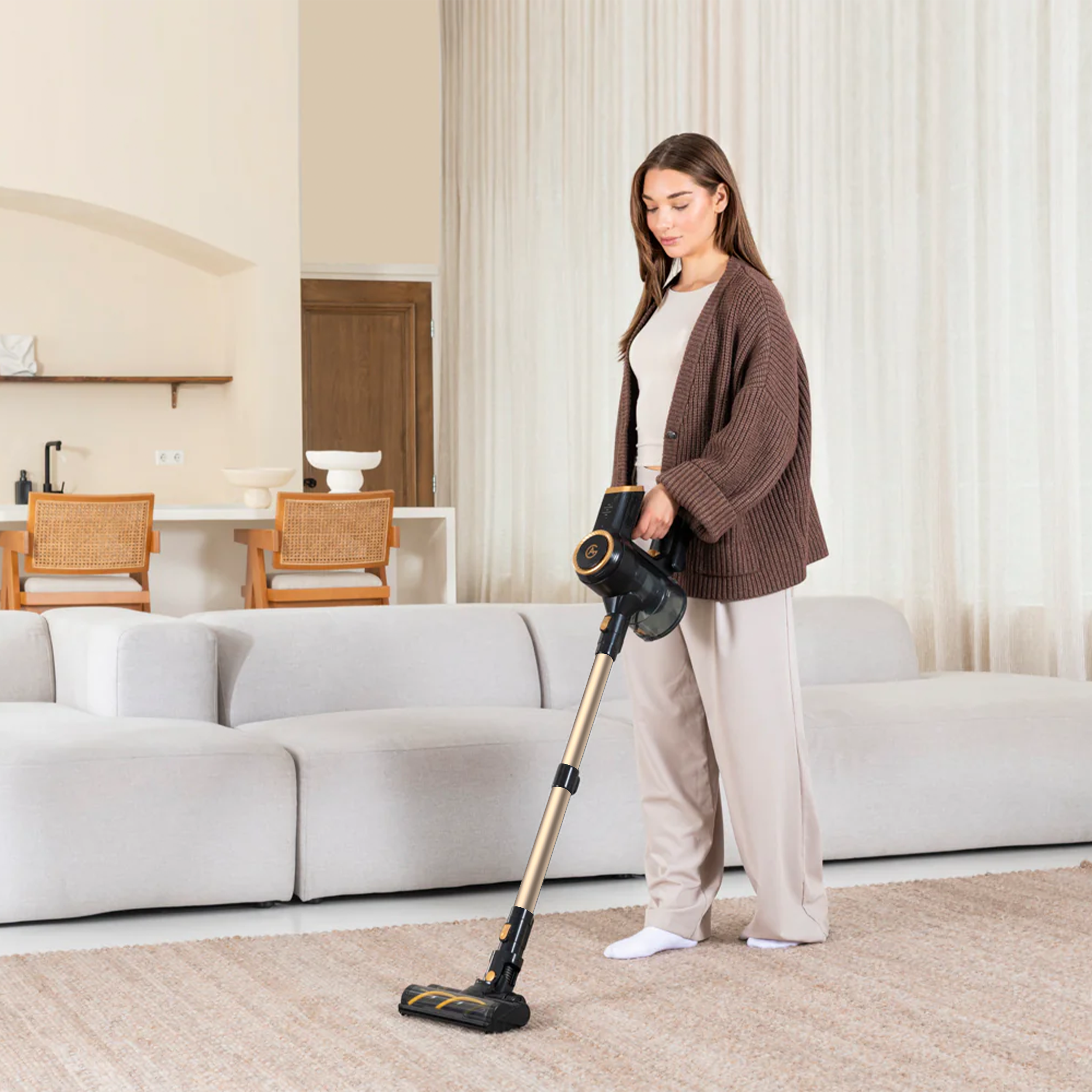 AG Steelstofzuiger. Gold on Gold.