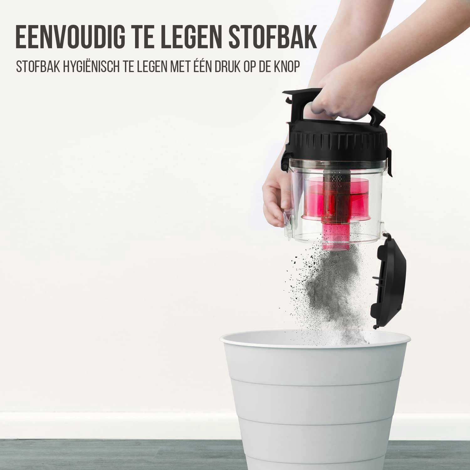 AG Stofzuiger Ook voor dierenharen - Zonder Zak