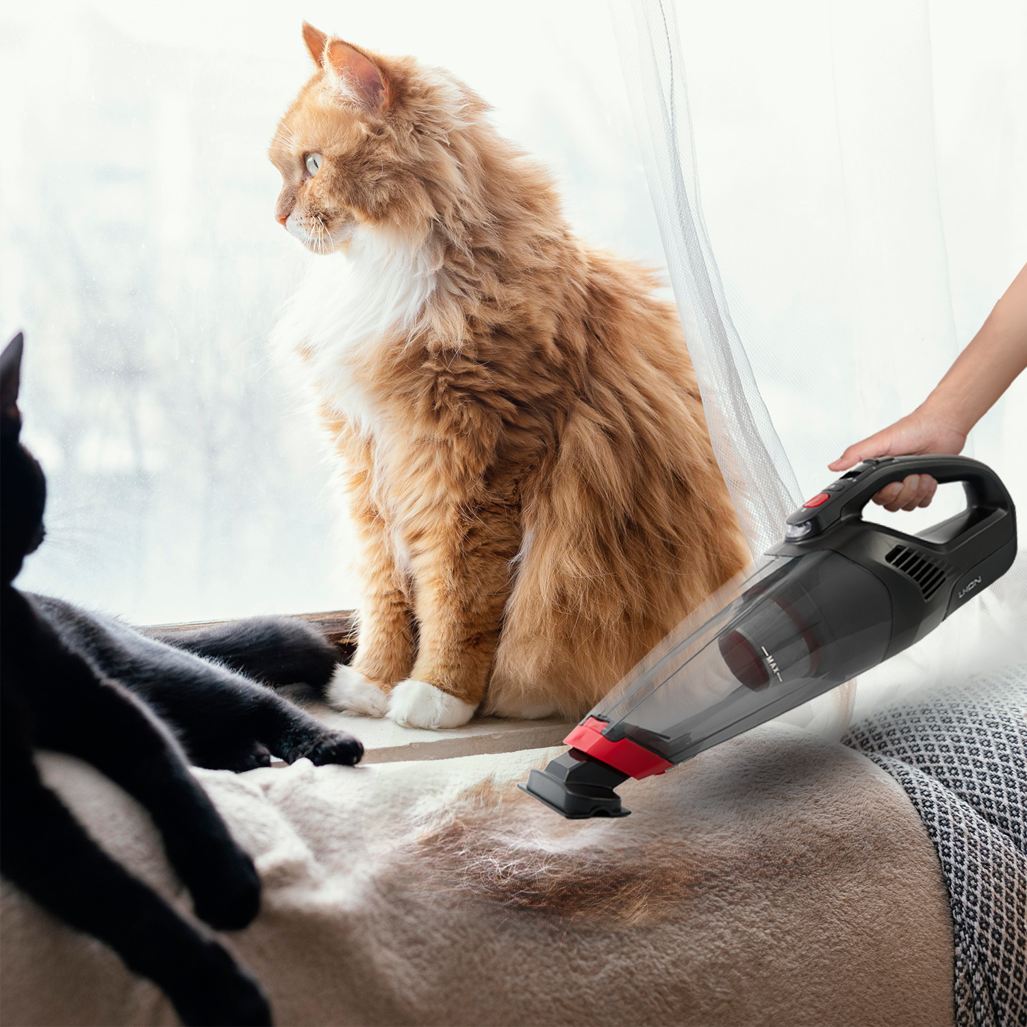 AG Handstofzuiger - Red