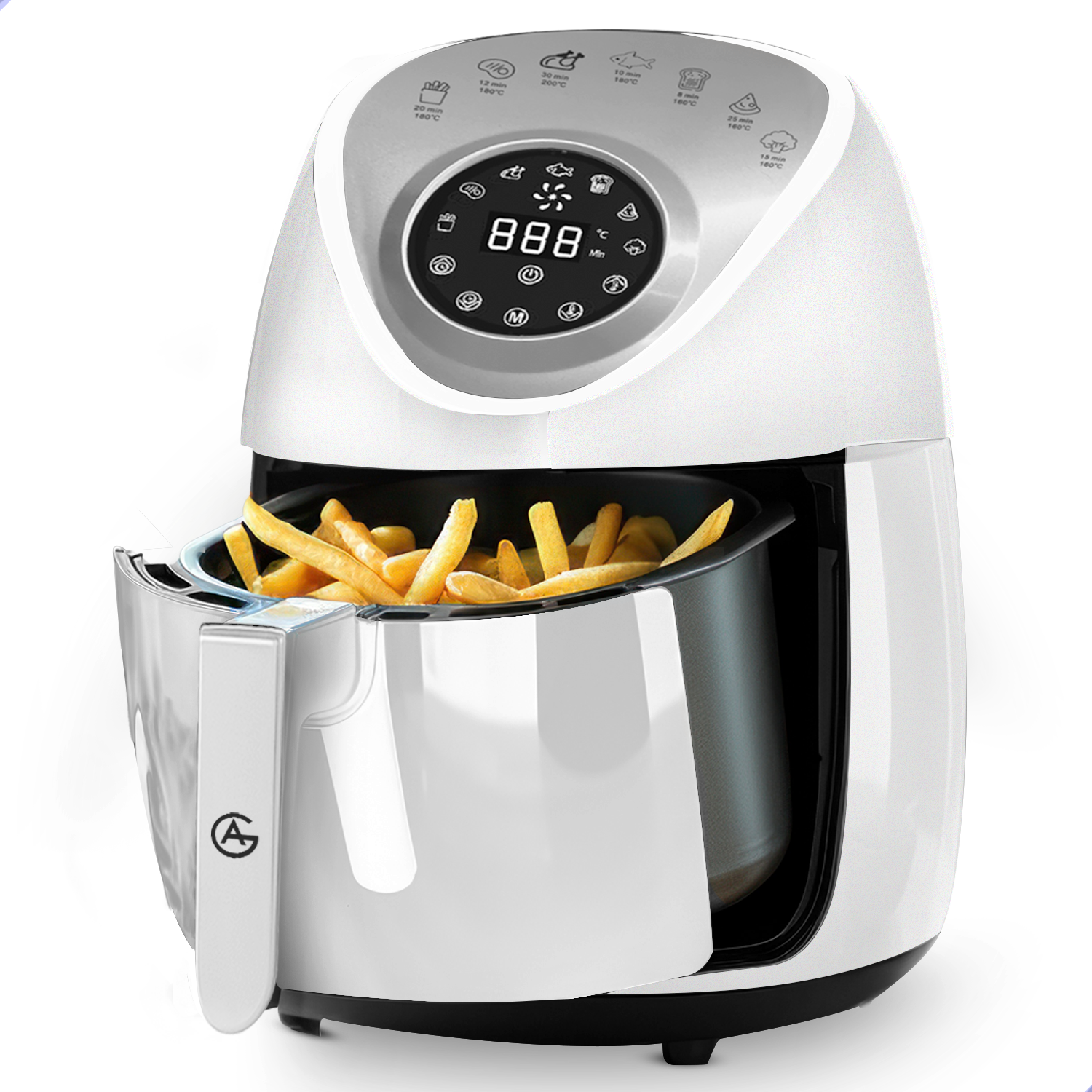 AG Airfryer Compact - White- Tot 4 Personen