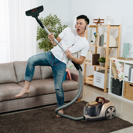 AG Stofzuiger Zonder Zak- Beschikt over dubbele filter voor schonere lucht