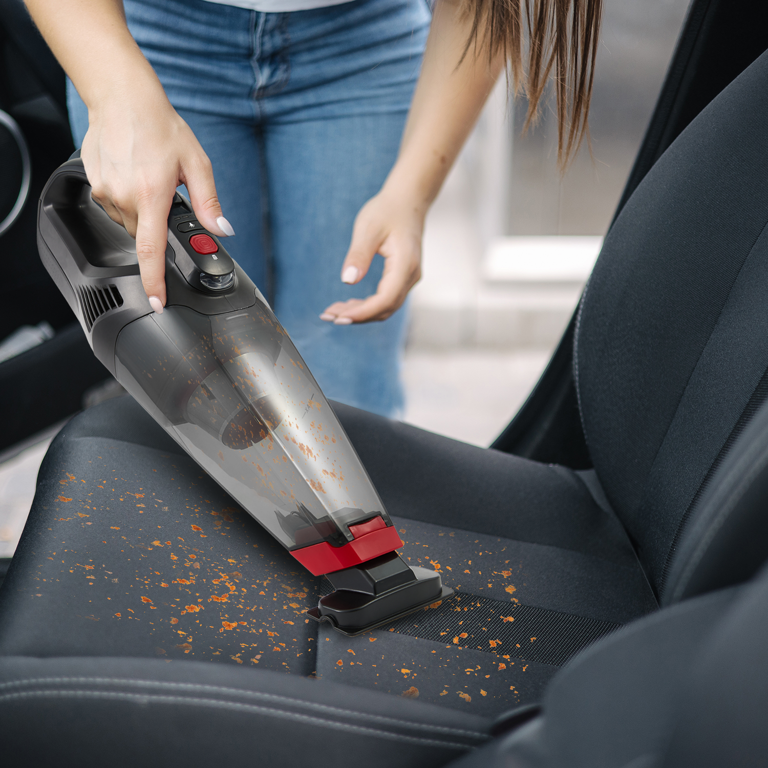 AG Handstofzuiger - Red