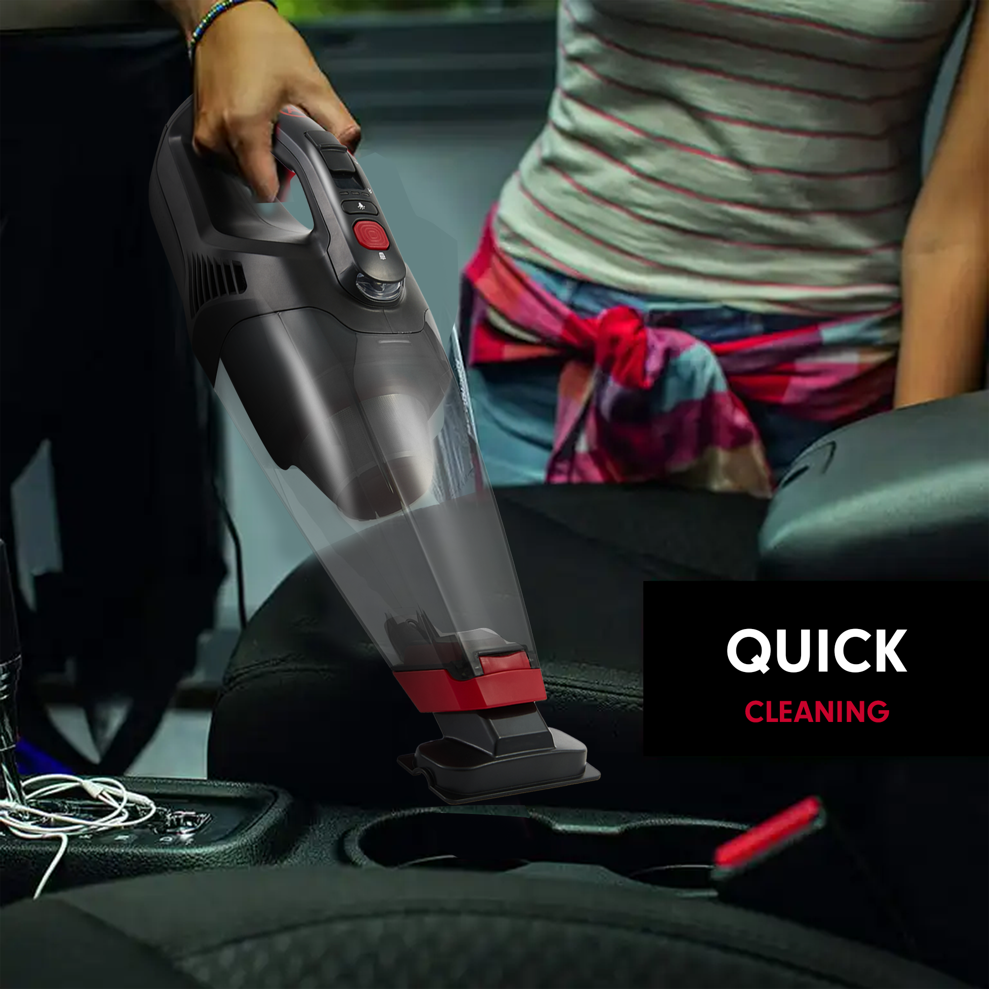 AG Handstofzuiger - Red