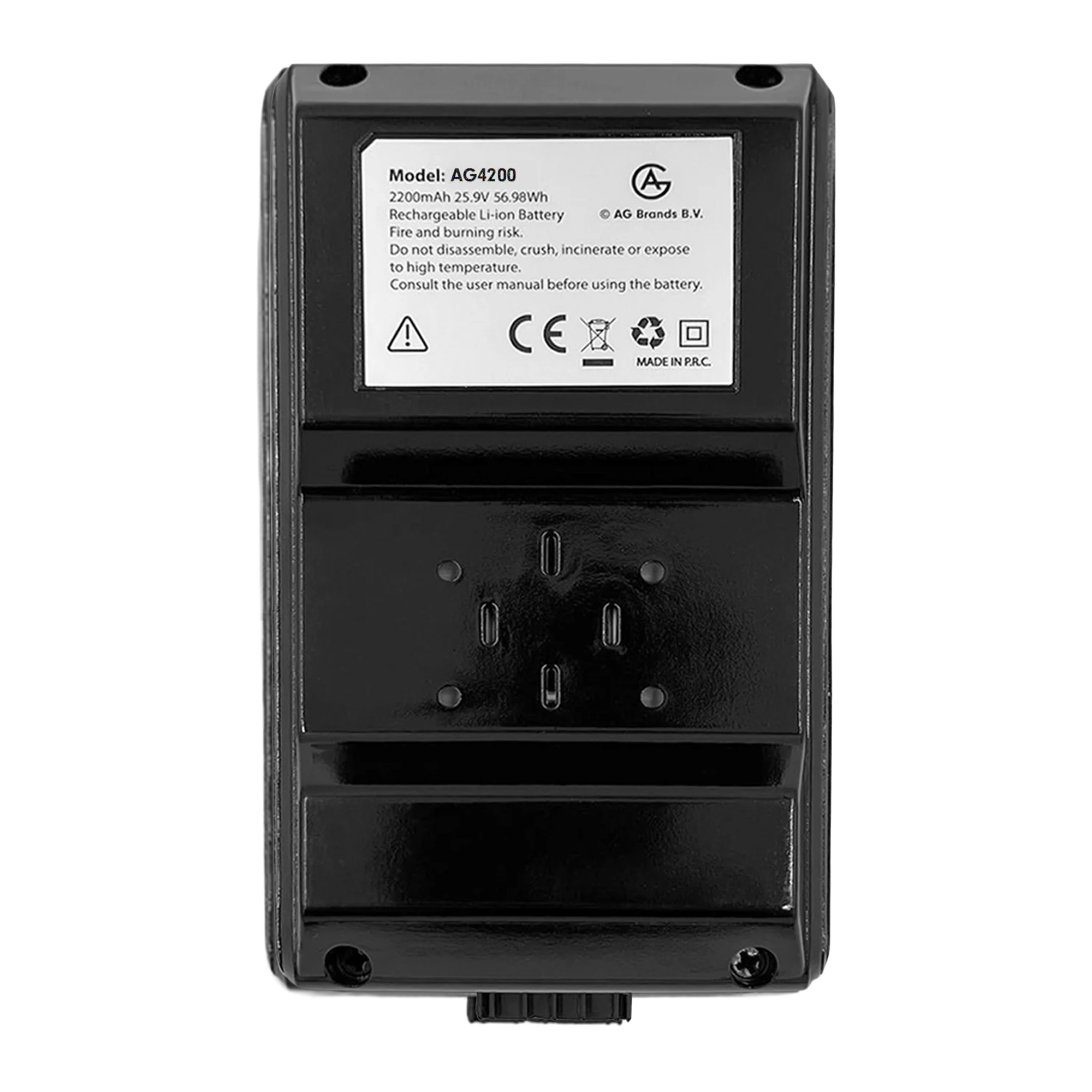 Extra Accu Steelstofzuiger Golden Edition - AG4200