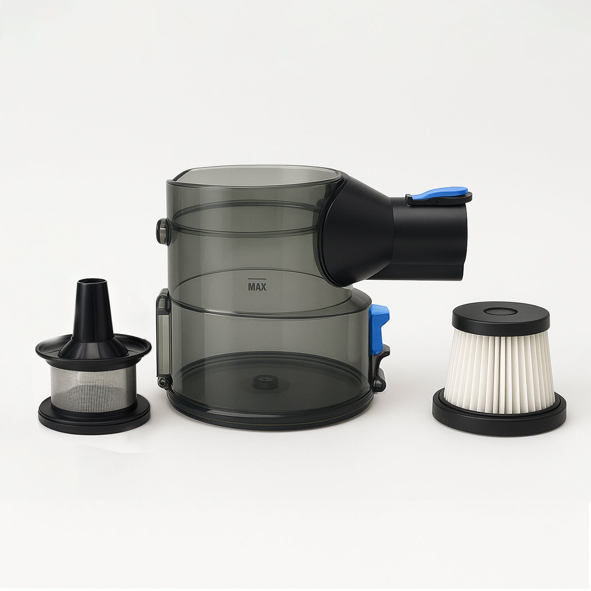 Stofbak AG4100 Blauw Steelstofzuiger Incl. Fitler & Filterhouder.