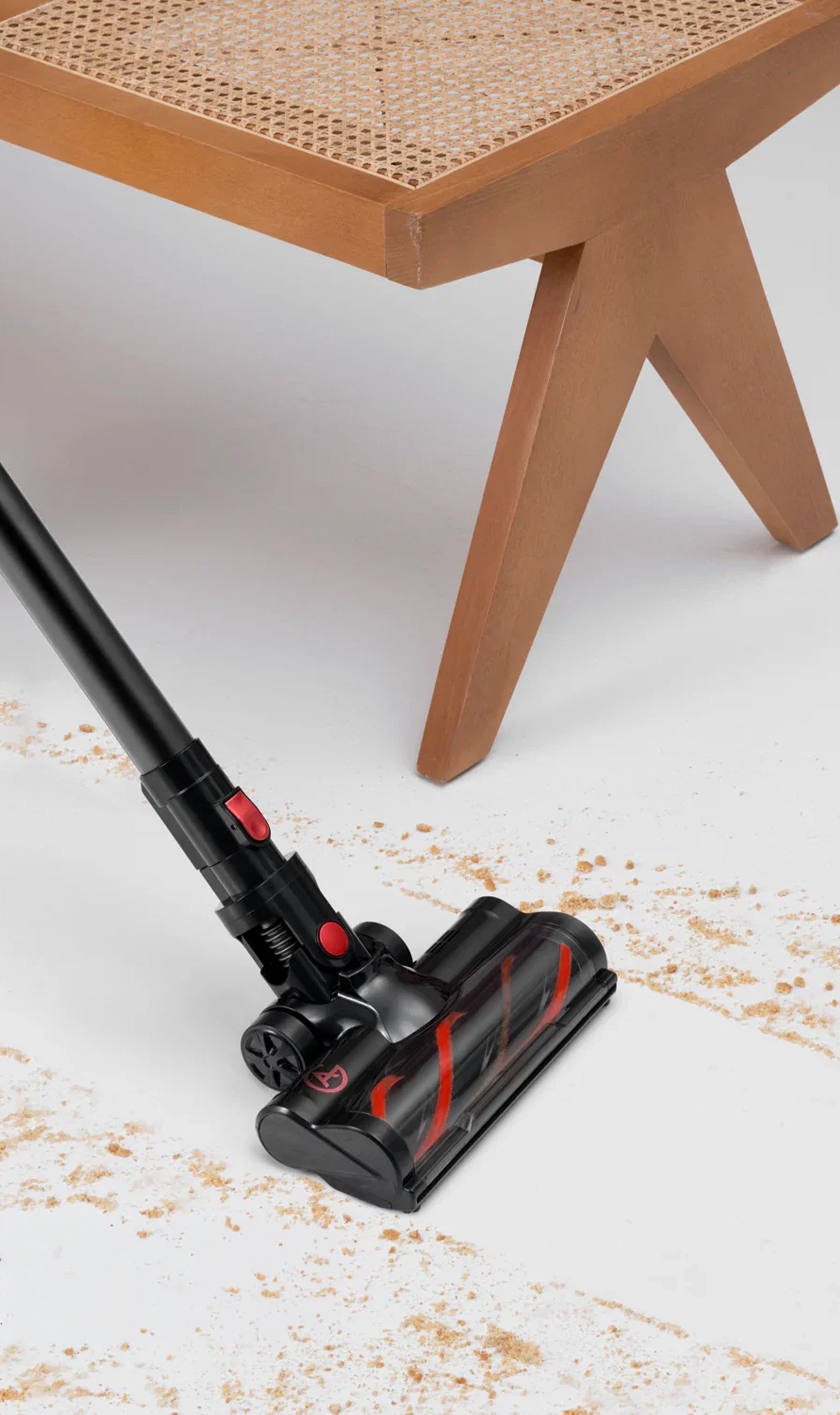 AG Steelstofzuiger. Obsidian Red.