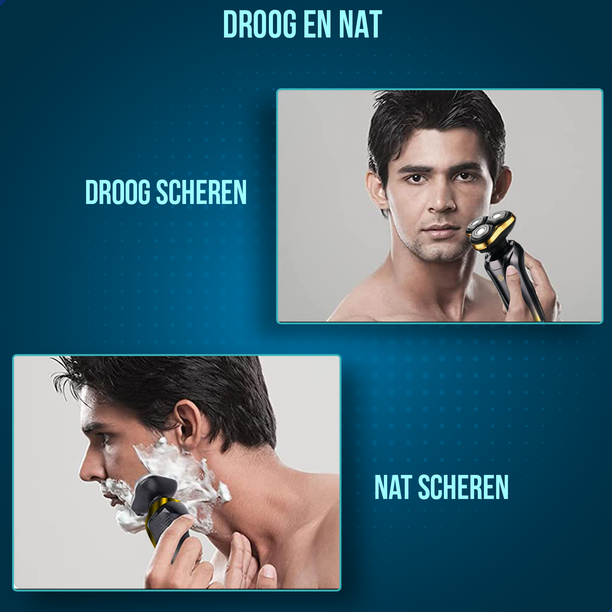 AG Scheerapparaat Black & Gold