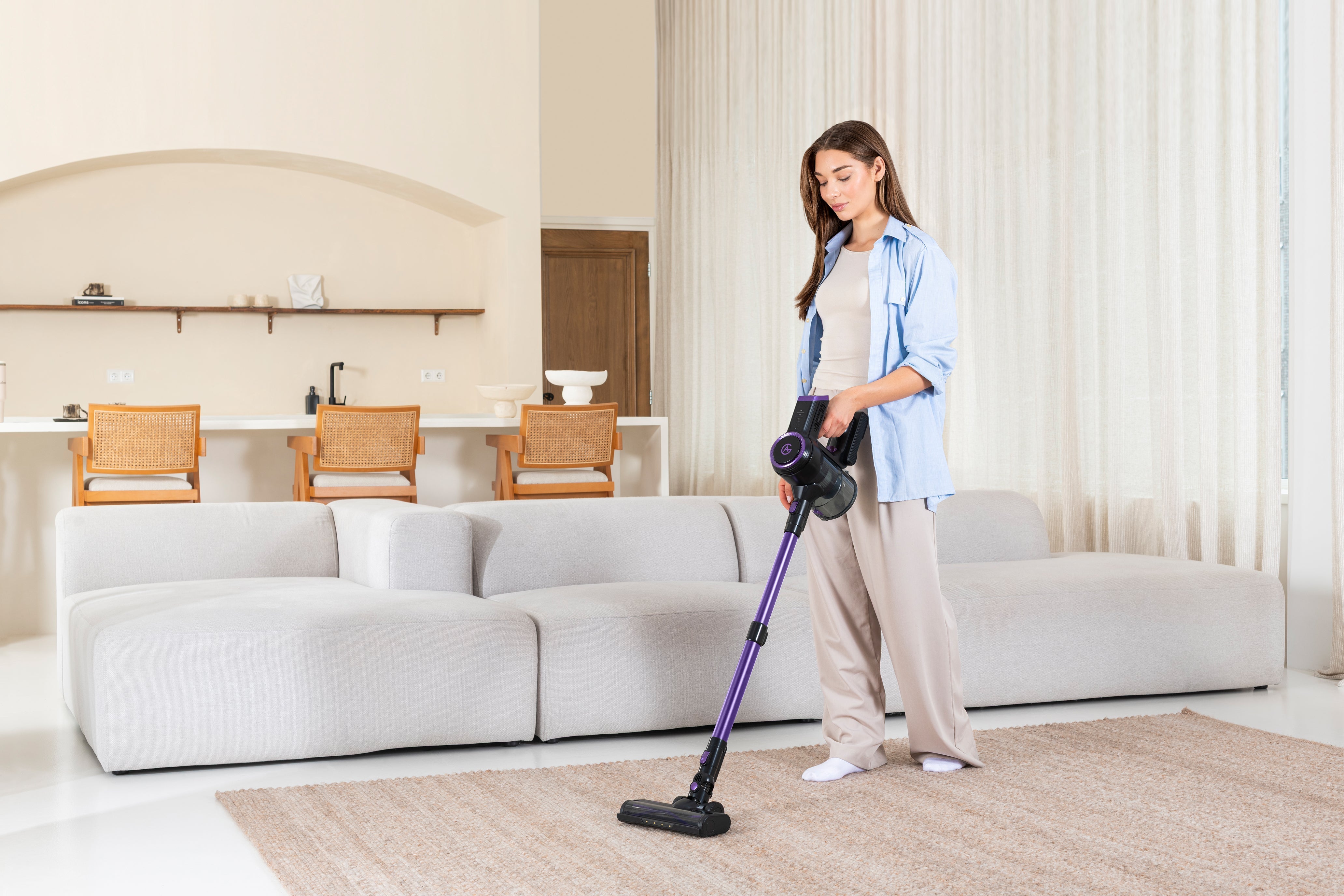 AG Steelstofzuiger. Deep Purple.